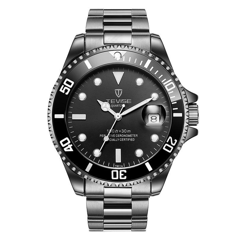 ساعة رجالية ستايل غواص – تصميم جريء بألوان لافتة