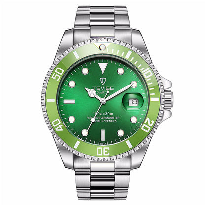 ساعة رجالية ستايل غواص – تصميم جريء بألوان لافتة