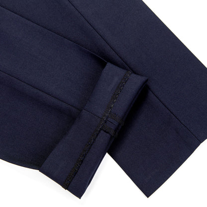 navy casual suit pants