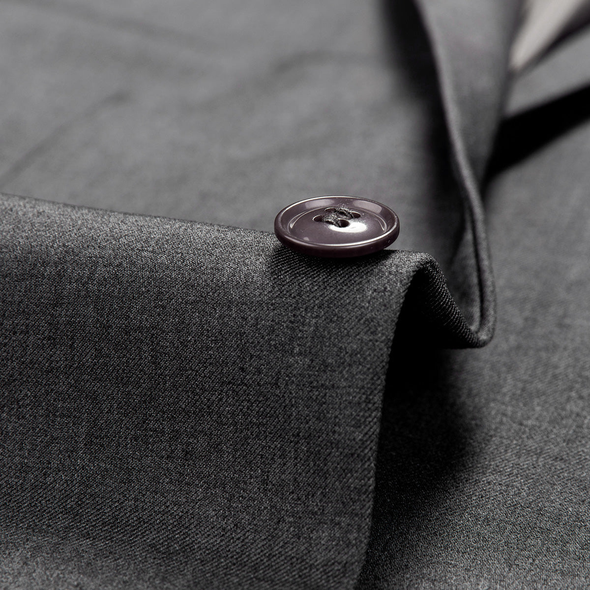 gray casual suit details - 4