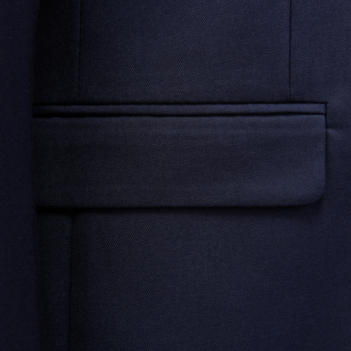 navy casual suit details - 4