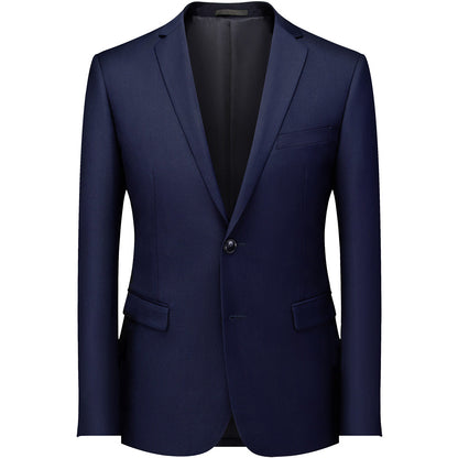 navy casual suit - 3