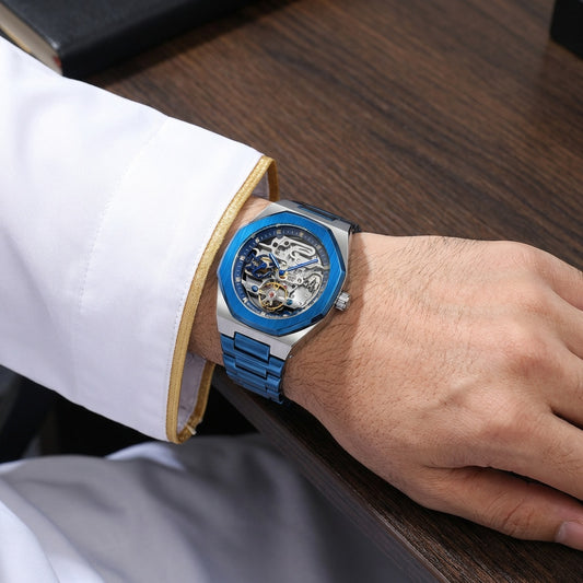 ساعة FORSINING الجديدة أصلية رجالية و أوتوماتيكية بالكامل