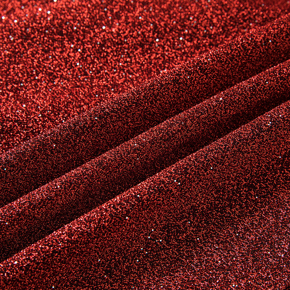 Starry Red Smoking Suit fabric