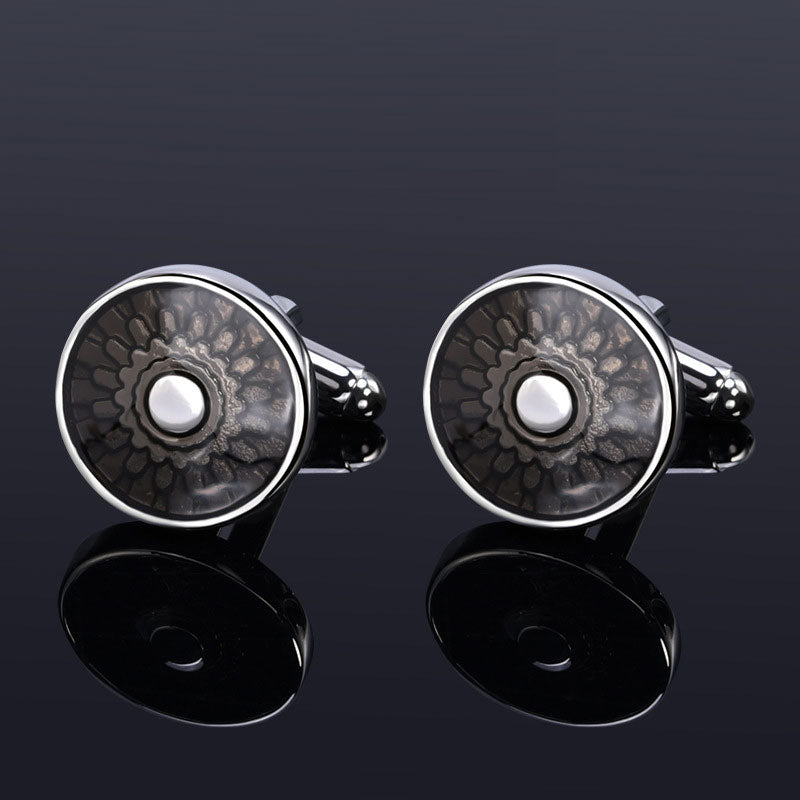 Inlaid Craft Shirt Cufflinks - www.tuxedoaction.com