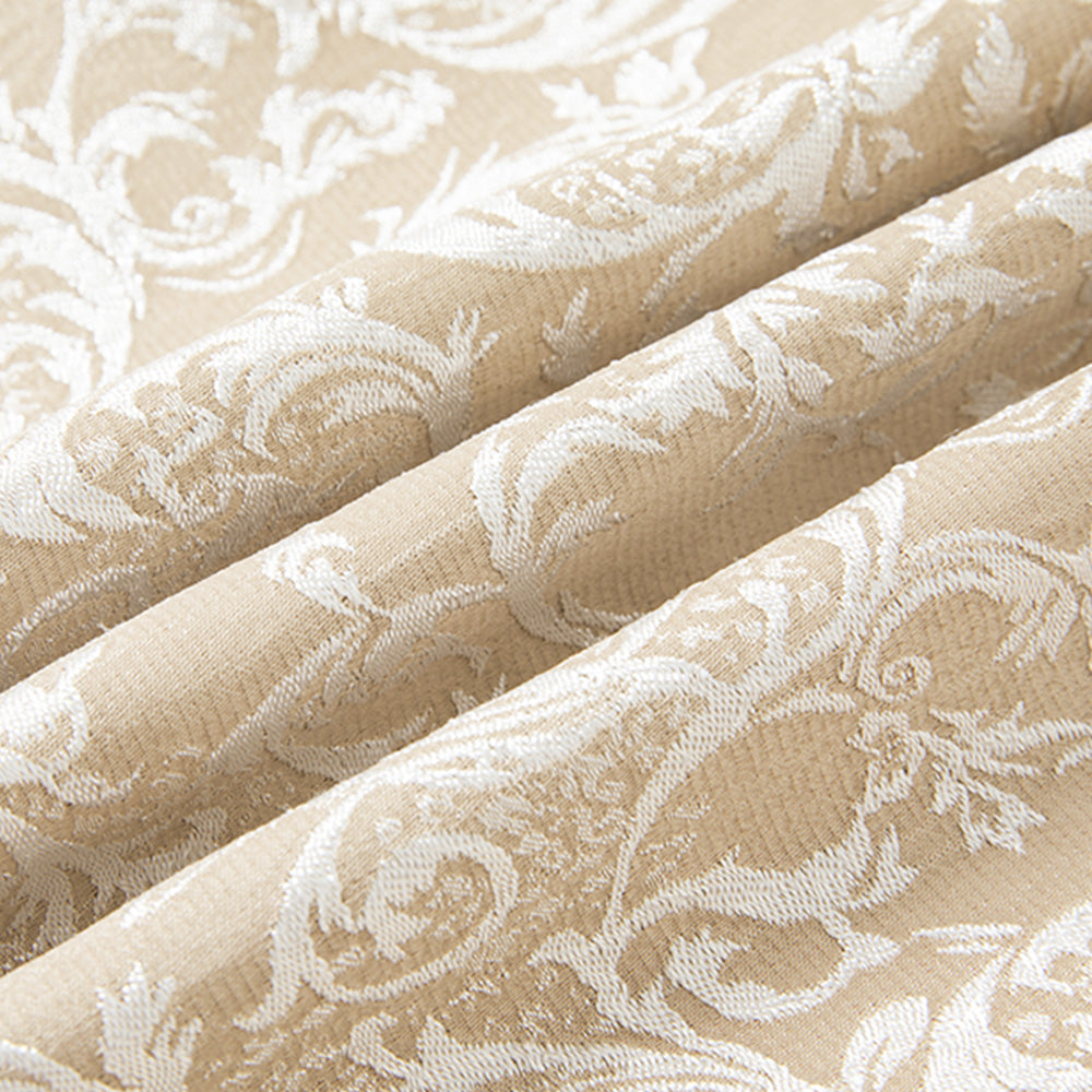 Damask Champagne Suit Fabric