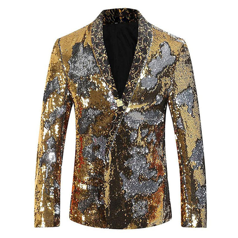 gold dinner jacket