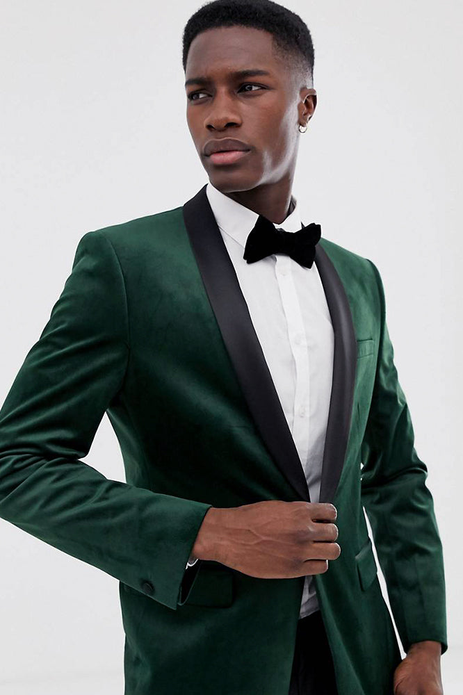 emerald green suit mens