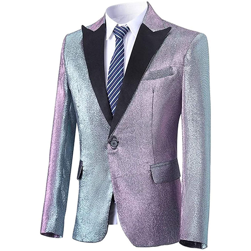 Silver tuxedo details