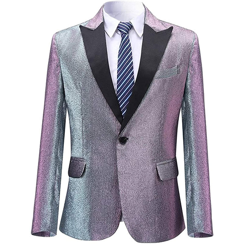 Silver tuxedo