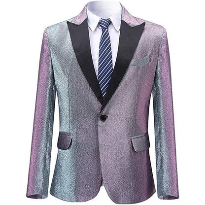 Silver tuxedo