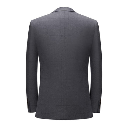 mens light grey suits back