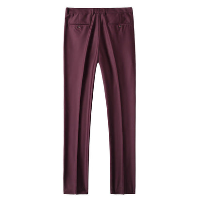 Burgundy Business Suit pant