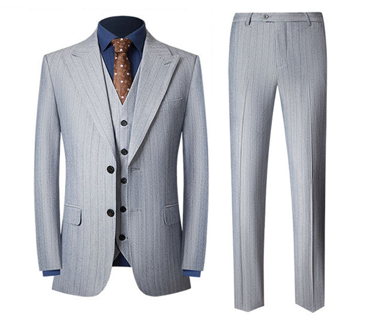 light grey tuxedo