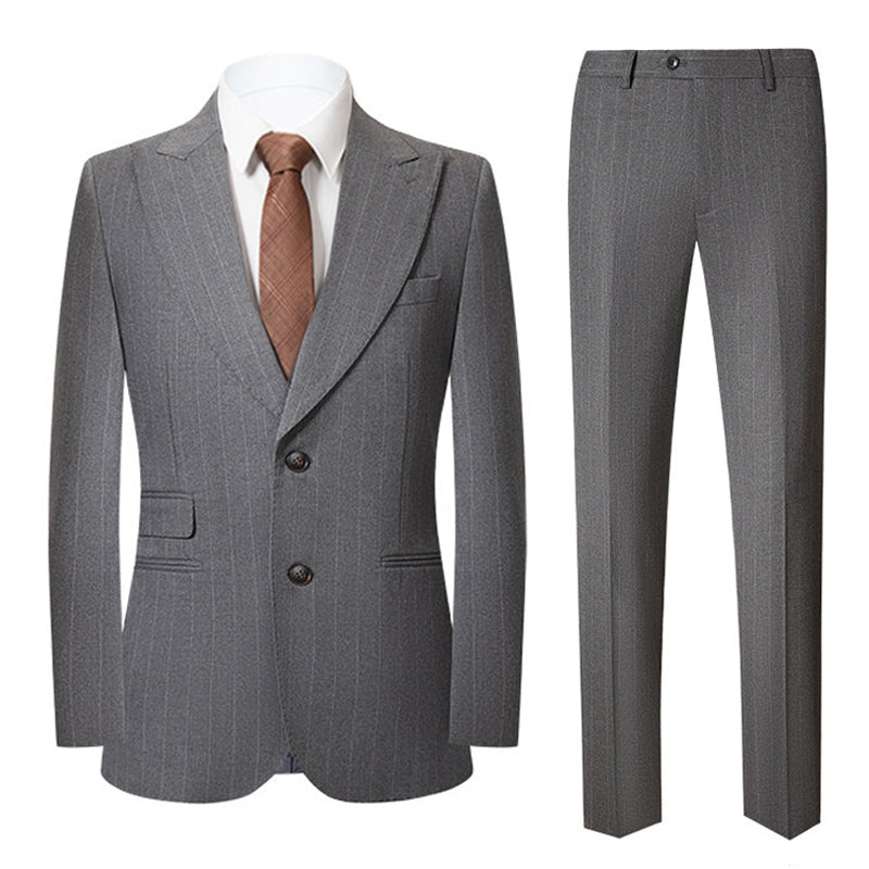 men grey suits