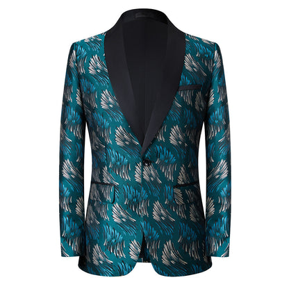 dark teal tuxedo