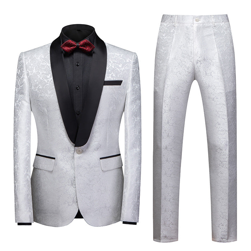 white wedding tuxedo