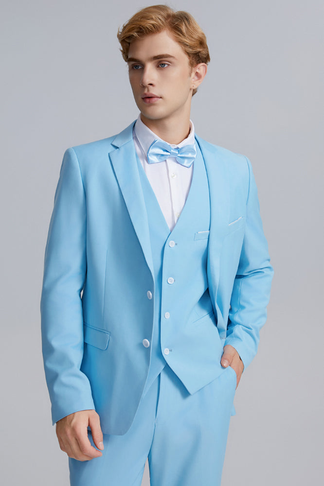 light blue suit men