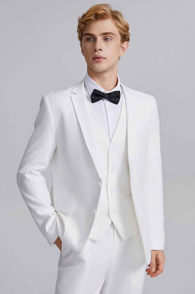 White Wedding Suit - 2