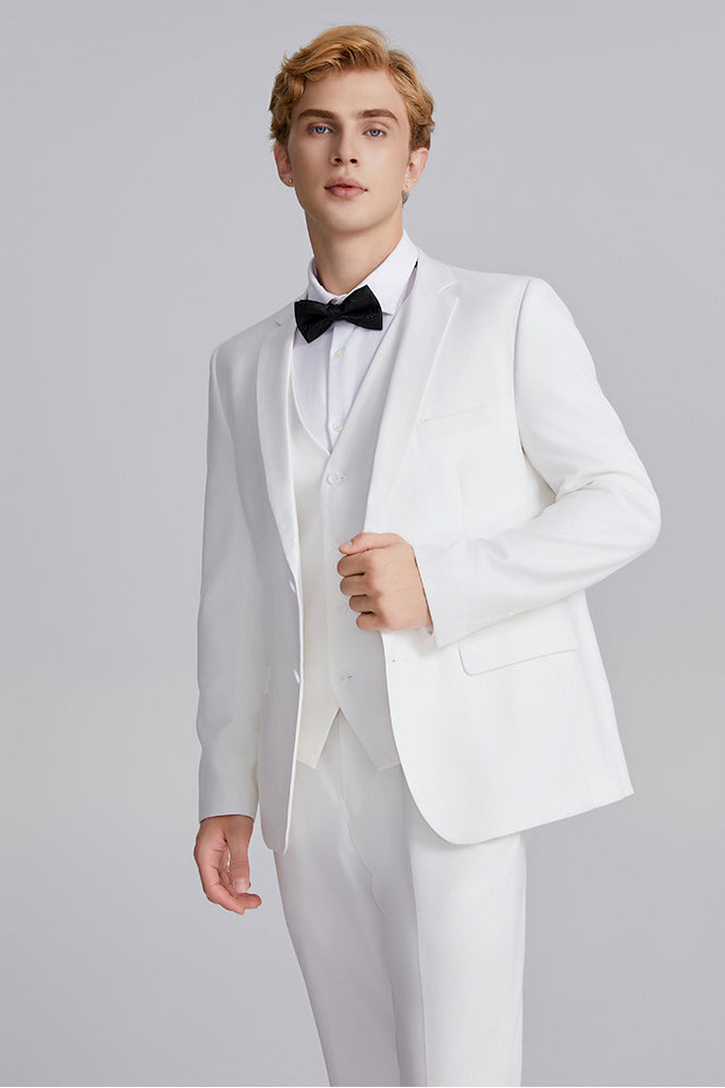 White Wedding Suit -4