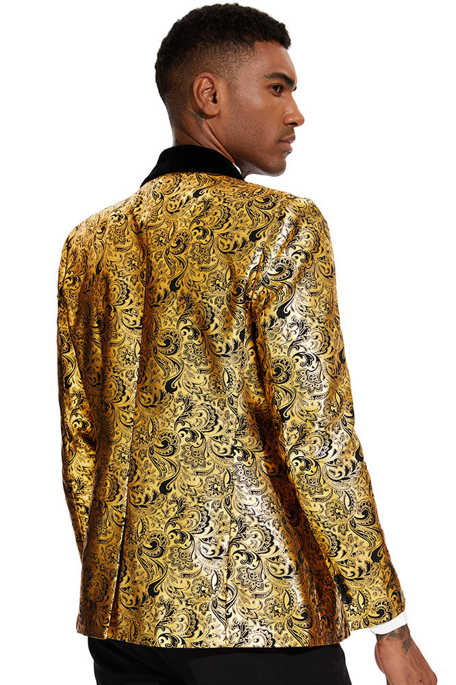 paisley suit back